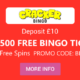 Cracker Bingo Welcome Offer Aug 2022