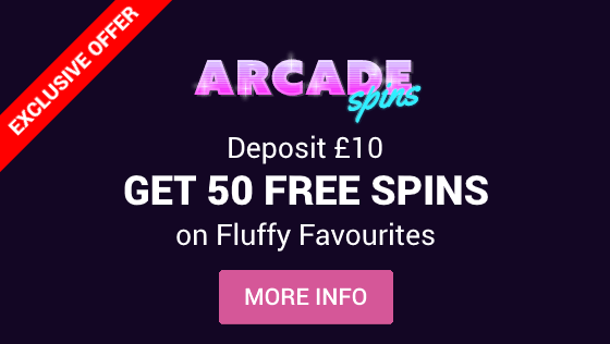 Arcade-Spins-Welcome-Offer-Nov-2019-Exclusive-50-spins