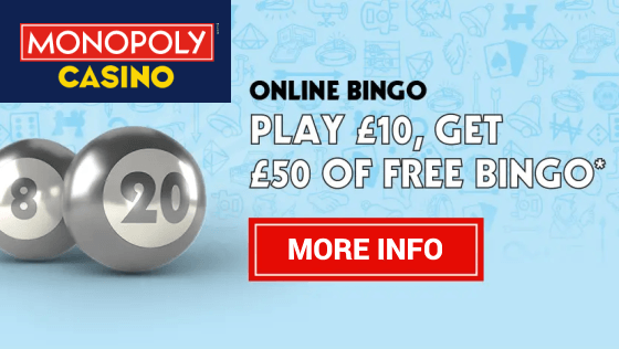 Monopoly Casino - Bingo Offer